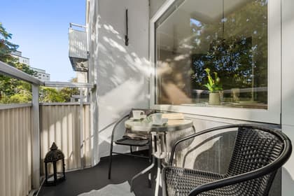 Balkong eller utsiktsbild