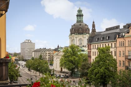 Balkong eller utsiktsbild