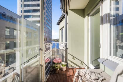 Balkong eller utsiktsbild