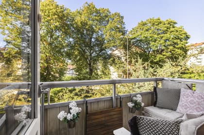 Balkong eller utsiktsbild