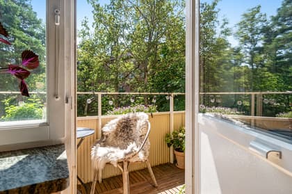 Balkong eller utsiktsbild