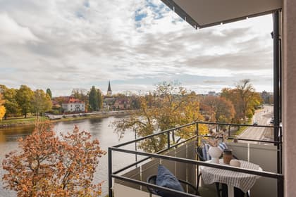 Balkong eller utsiktsbild