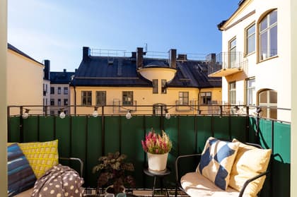 Balkong eller utsiktsbild