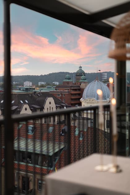 Balkong eller utsiktsbild