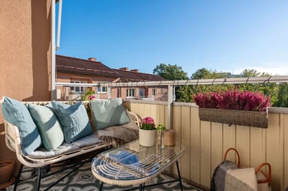 Balkong eller utsiktsbild