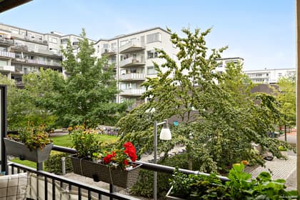 Balkong eller utsiktsbild