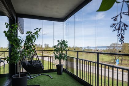 Balkong eller utsiktsbild