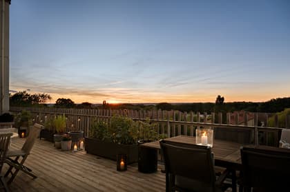 Balkong eller utsiktsbild