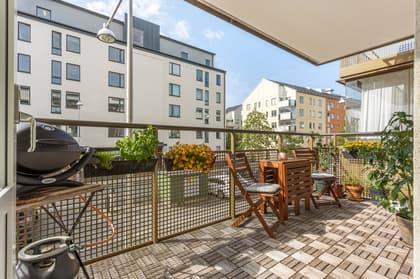 Balkong eller utsiktsbild