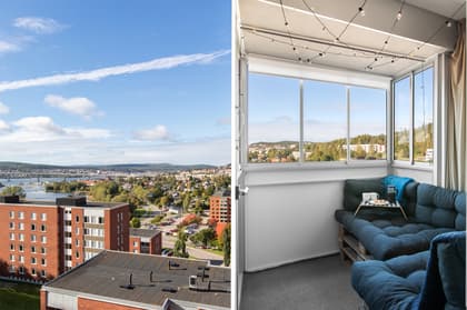 Balkong eller utsiktsbild