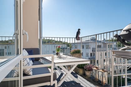 Balkong eller utsiktsbild