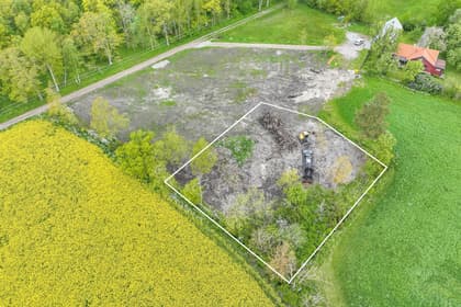 Illustrerad karta över fastigheten eller området