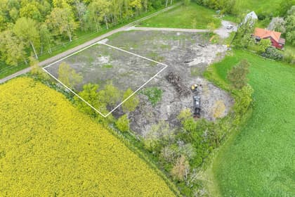 Illustrerad karta över fastigheten eller området