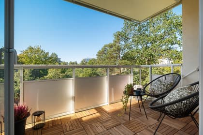 Balkong eller utsiktsbild