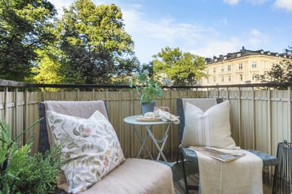 Balkong eller utsiktsbild