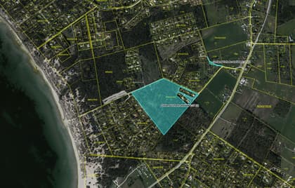 Illustrerad karta över fastigheten eller området