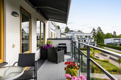 Balkong eller utsiktsbild