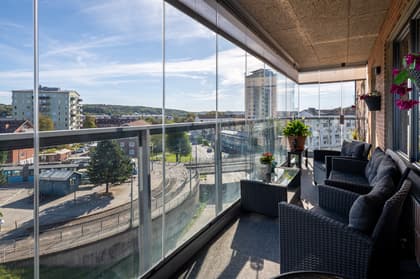 Balkong eller utsiktsbild