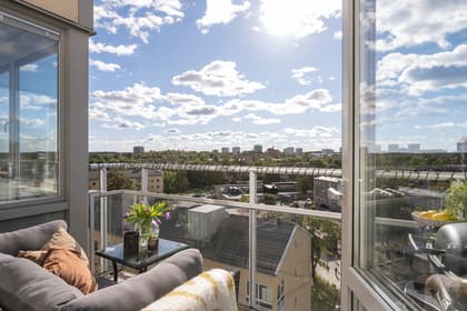 Balkong eller utsiktsbild