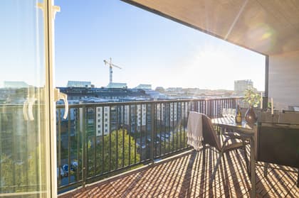 Balkong eller utsiktsbild