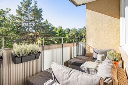 Balkong eller utsiktsbild