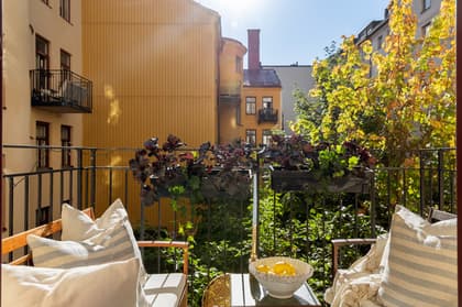 Balkong eller utsiktsbild