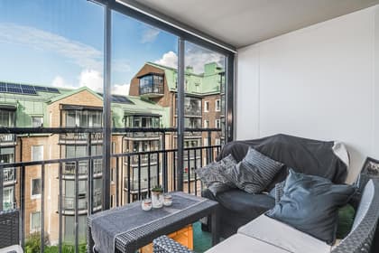 Balkong eller utsiktsbild