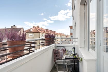 Balkong eller utsiktsbild