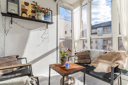 Balkong eller utsiktsbild