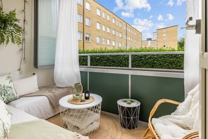 Balkong eller utsiktsbild