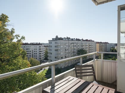 Balkong eller utsiktsbild