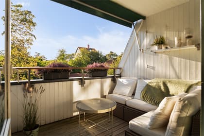 Balkong eller utsiktsbild