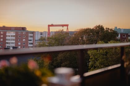 Balkong eller utsiktsbild