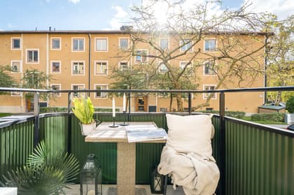 Balkong eller utsiktsbild