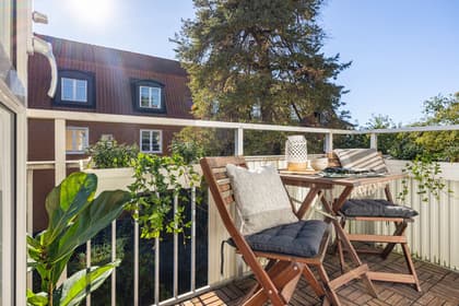 Balkong eller utsiktsbild