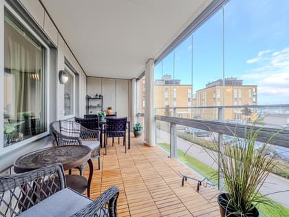 Balkong eller utsiktsbild