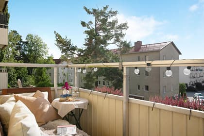 Balkong eller utsiktsbild