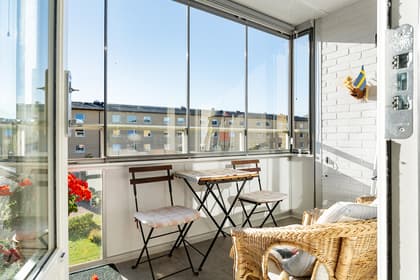 Balkong eller utsiktsbild