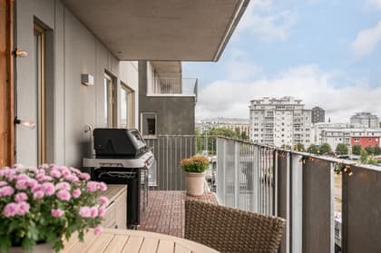 Balkong eller utsiktsbild