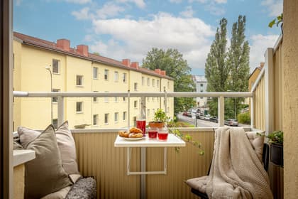 Balkong eller utsiktsbild