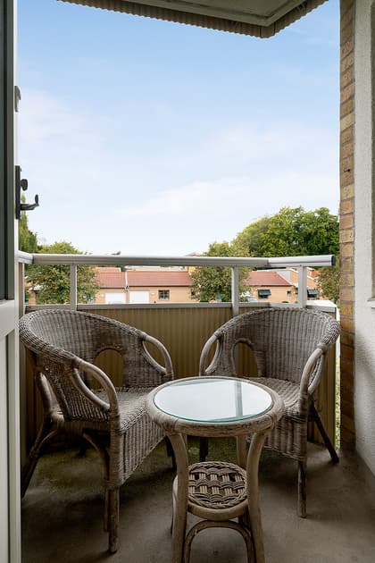 Balkong eller utsiktsbild