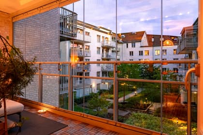 Balkong eller utsiktsbild