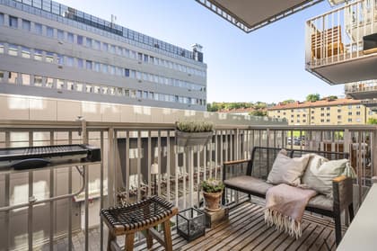 Balkong eller utsiktsbild