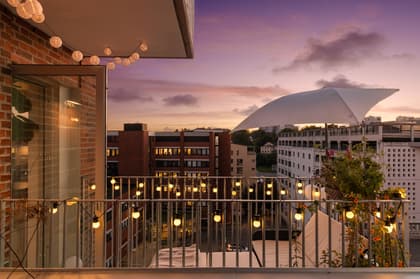 Balkong eller utsiktsbild