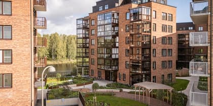 Haga Strand, Bostadsrätter · Karlstad