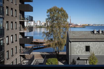 Balkong eller utsiktsbild