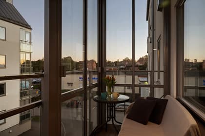 Balkong eller utsiktsbild