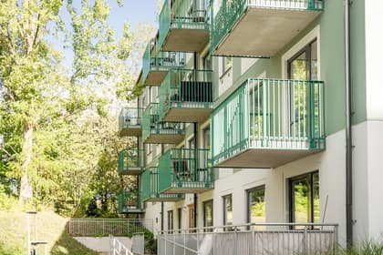 Balkong eller utsiktsbild