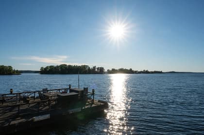 Balkong eller utsiktsbild