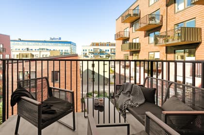 Balkong eller utsiktsbild